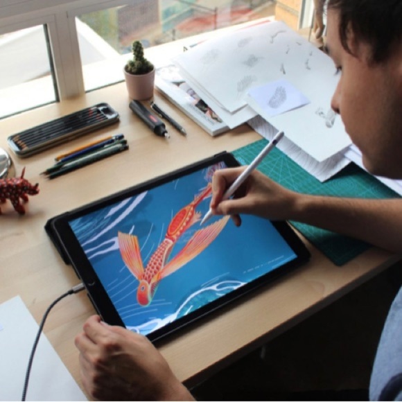 Corona x Adolfo Correa Flying Fish Design White Shirt Dress Size Medium - Picture 8 of 11